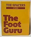 Brand New Kubbar Toe Spacer The Foot Guru 2 Pair Separators In Box. Price: $5.00.