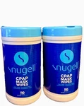 Cpap Mask Wipes By Snugell (110 Count) UNSCENTED-2 Pack New. Price: $18.50.