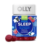 Olly Kids Sleep Gummies 50 Count Melatonin Raspberry Flavor Support New. Price: $16.19.