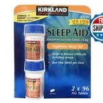 Kirkland Signature Sleep Aid Doxylamine Succinate 25 Mg Pack 192 Tablets 1995 New. Price: $20.41.