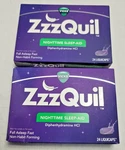 Read Vicks Zzzquil Nighttime Sleep Aid, Non-habit Forming 24 Ct 2CNT New. Price: $16.99.