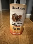 Brookstone Sinus Relief Eye Pillow Black Sandalwood Scented Warming Therapy New. Price: $14.00.