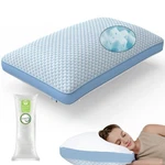 Adjustable Pillow, Queen Size Plus Shaped Memory Foam Pillows With Cooling ... New. Price: $76.21.