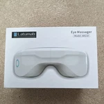 Latumab AR210 Electric Eye Massager Air Compression Vibration Heating White Open. Price: $15.00.