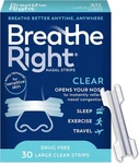 Breathe Right Nasal Strips Clear - Large 30 Ct New. Price: $17.90.