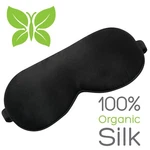 100% Pure Silk Sleep Mask Adjustable Strap Black Blindfold Comfortable Cover New. Price: $14.99.