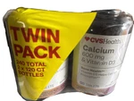 Cvs Brand Calcium 600MG & Vitamin D3 Twin Pack 240 Tablets Total New. Price: $13.99.