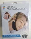 Trend Vision Copper Anti Snore Adjustable Chin Strap For Snoring Set Of 2 New. Price: $12.00.