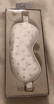 White Glitz And Glam Bling Satin Charmeuse Sleep Mask New #47. Price: $17.00.
