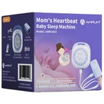 Amplim Portable Baby Sound Machine, Mom Heartbeat Recording + 19 White Noise New. Price: $129.85.