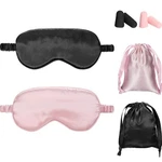Silk Satin Sleeping Mask 7.87 X 3.74 Inch / 20 9.5 Cm, Black, Taro Purple New. Price: $11.99.