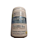 Relaxium Sleep Quick Gummies - Aid Support Yummy Lemon 90 New. Price: $28.95.