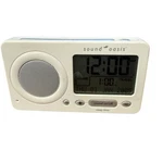 Sound Oasis S-850W Travel White Noise Machine Alarm Clock Sleep Timer Used. Price: $23.95.
