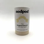Nodpod Weighted Eye Mask Sleep Bone Color Calming Stress Relief New. Price: $29.99.