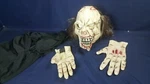 Season Skull Mask With Hands Halloween Costume Rubies Hooded Black Robe Vg Pre-owned. Price: $49.99.