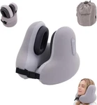 Yvnens Bluetooth Travel Neck Pillow Memory Foam Gray For Airplane Long Flights New. Price: $51.99.