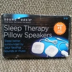 Sound Oasis SP-101 Sleep Therapy Pillow Speakers (new )open-box. Price: $16.17.
