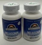 Bottles Source Naturals Sleep Science Melatonin 5MG 120 Tablets EXP:03/2026 New. Price: $19.99.