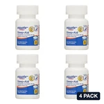 4 Pack Equate Nighttime Sleep Aid Doxylamine Succinate 25MG Tablets 32 Count New. Price: $33.86.