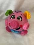 Fisher Price Musical Bumble Ball Pig Baby Toy Brilliant Basics Sound Action Used. Price: $15.35.