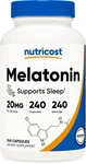 Nutricost Melatonin 20MG, 240 Capsules Per Serving, Non-gmo, Gluten Free New. Price: $18.81.