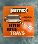 Temrex Rite Bite Trays Dental Registration Impression - 100/BOX New. Price: $14.50.