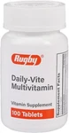 Rugby Daily-vite Multivitamin Supplement 100 Tablets New. Price: $15.76.