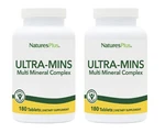 Natures Plus Ultra-mins Mineral Complex 180 Tablets (2 Pack) New. Price: $56.28.