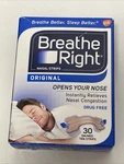 Breathe Right Nasal Strips Original Tan Small Medium 30 1 Box Sealed New. Price: $18.00.