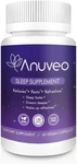 Anuveo Herbal Sleep Aid - Vegan Supplement With Melatonin And Magnesium New. Price: $11.99.