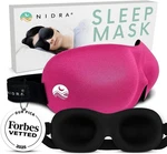 Nidra Contoured Sleep Mask Zero Pressure Fit, Light Blocking - Standard Pink New. Price: $29.99.