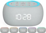 Anjank White Noise Sound Machine Alarm Clock With Bluetooth A-grey, New. Price: $50.19.