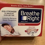 36 Breathe Right Extra Nasal Strips Tan One Size - Open Box New. Price: $9.34.