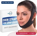 Aveela Chin For Sleeping And Cpap Users Anti Snoring Strap, Adjusta New. Price: $46.86.