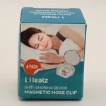 4-PACK Healz Anti-snoring Device Magnetic Nose Clip With Plastic Travel Case New. Price: $17.49.