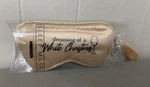 Satin Sleep Eye Mask Women Dream White Christmas Wine Blindfold Blackout Cover New. Price: $10.80.