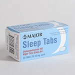 Major 904427451 Sleep Tabs Boxed Night-time Aid 50 Ct (pack Of 2) New. Price: $11.78.