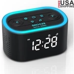 White Noise Machine Sleep Digital Alarm Clock Nature Sounds Night Light Us New. Price: $27.31.