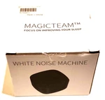 Magic Team Noise Machine, White, MWN-B2 With 40 Natural Soothing Sounds New. Price: $12.99.