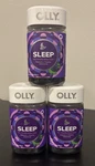 3X Olly Restful Sleep Gummy Supplement Blackberry 70 Gummies Each Exp 1/26 New. Price: $34.95.