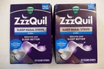 Lot Of 2 Zzzquil Sleep Nasal Strips Clear Snoring Relief From Congestion New. Price: $24.12.