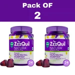 2 X Vicks Zzzquil Natura Sleep Support Gummies 48 Count Strawberry Lavender New. Price: $28.49.