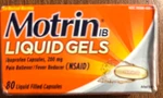 Motrin Ib Pain & Fever Reducer Liquidgels 80/CT Exp: 11/2026 New. Price: $11.59.