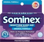 Sominex Nighttime Sleep-aid, Safe And Effective, Non-habit Forming 32 Count New. Price: $10.44.