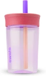 Owala Kids Insulation Bpa-free Plastic Tumbler With Spill Resistant Flexible Str New. Price: $43.99.