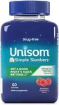 Unisom Simple Slumbers Sleep Aid Gummies, Midnight Raspberry, 60 Ct New. Price: $34.08.