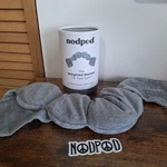 Nodpod Sleep Mask Weighted Blanket For Your Eyes Elephant Gray Color With Box Pre-owned. Price: $29.00.