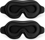 Flycoco Sleep - Zero Eye Pressure 3D Contoured Cup 99% Black Out Mask, Soft New. Price: $37.93.
