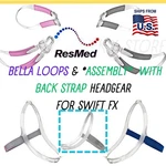 Resmed Bella Loops Headgear Back Strap Soft For Swift Fx Nasal Pillow Cpap Masks New. Price: $30.99.