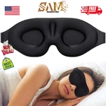 Eye Mask Sleeping 3D Travel Silk Soft Padded Shade Cover Rest Relax Blindfold New. Price: $10.55.